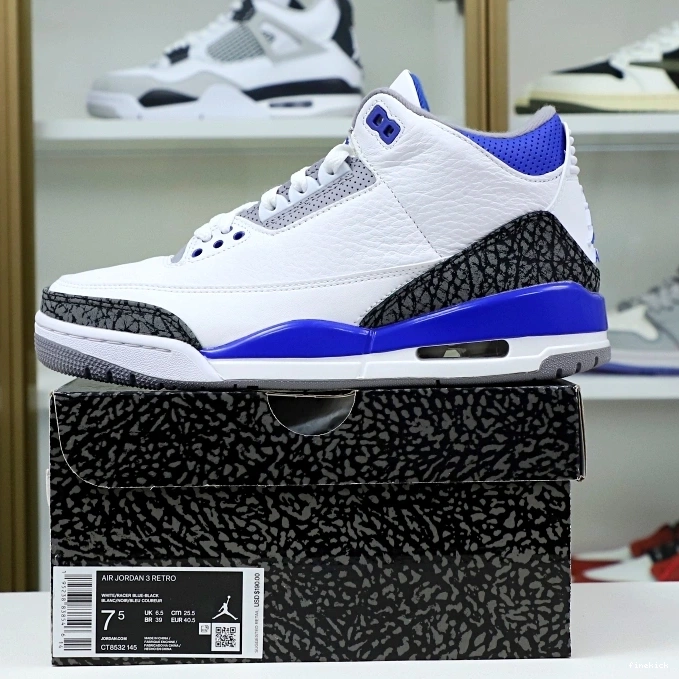 AIR 'RACER JORDAN RETRO BLUE' 3 (CT8532-145) 1224